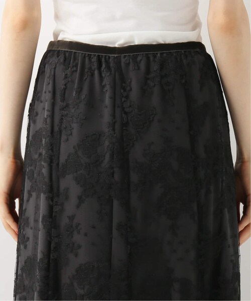 IENA(イエナ)の「Klauber レースフレアスカート◆(スカート・ブラック/34/36/在庫あり/38/残り2点)」の13枚目の写真