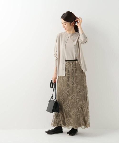 IENA(イエナ)の「Klauber レースフレアスカート◆(スカート・ブラック/34/36/在庫あり/38/残り2点)」の7枚目の写真