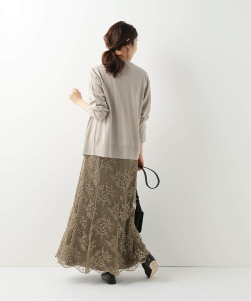 IENA(イエナ)の「Klauber レースフレアスカート◆(スカート・ブラック/34/36/在庫あり/38/残り2点)」の8枚目の写真