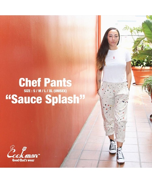 COOKMAN（クックマン）の「COOKMAN - Chef Pants「Sauce Splash」（チノパンツ・メンズ・その他）」の11枚目の写真