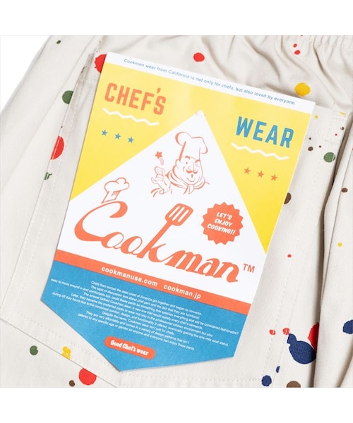 COOKMAN（クックマン）の「COOKMAN - Chef Pants「Sauce Splash」（チノパンツ・メンズ・その他）」の9枚目の写真