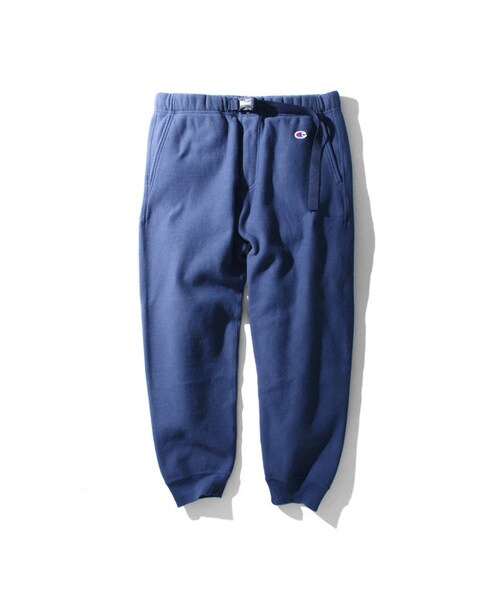 URBAN RESEARCH DOORS(アーバンリサーチドアーズ)の「Mt Design 3776 x Champion 別注RW WEBBING BELT SWEAT PANTS(パンツ・メンズ・オートミール/シルバーグレー/ネイビー・M/L)」の3枚目の写真