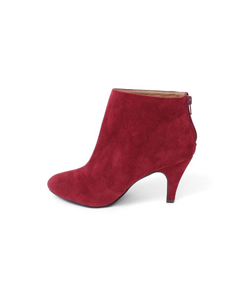 RODE SKO(ロデスコ)の「バックジップヒールブーツ(シューズ・レディース・BLACK/GRAY SUEDE/WINE SUEDE・36/37/38/39)」の7枚目の写真