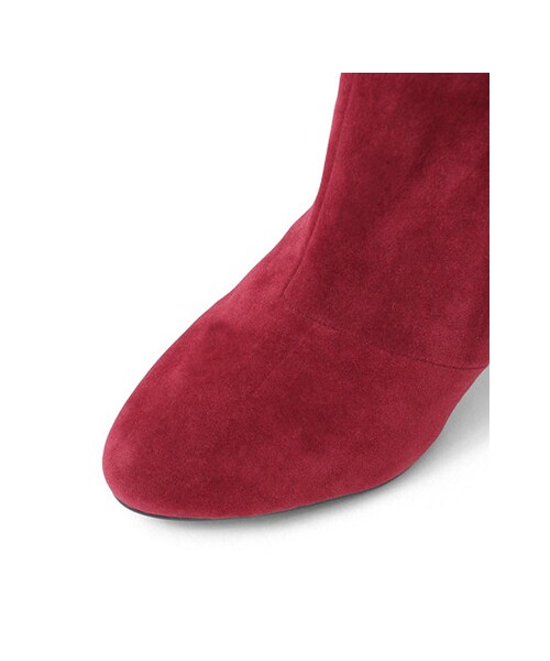 RODE SKO(ロデスコ)の「バックジップヒールブーツ(シューズ・レディース・BLACK/GRAY SUEDE/WINE SUEDE・36/37/38/39)」の9枚目の写真