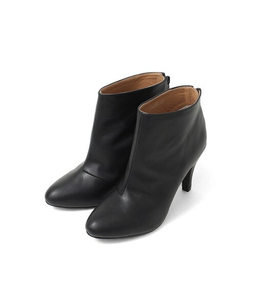 RODE SKO(ロデスコ)の「バックジップヒールブーツ(シューズ・レディース・BLACK/GRAY SUEDE/WINE SUEDE・36/37/38/39)」の2枚目の写真
