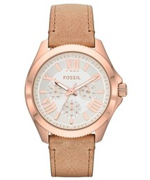 FOSSIL | Fossil 'Cecile' Multifunction Leather Strap Watch, 40mm(アナログ腕時計)