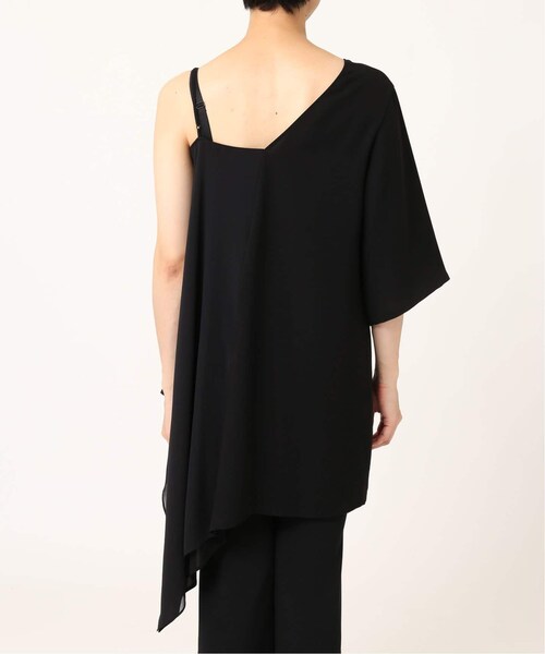 AP STUDIO（エーピーストゥディオ）の「アシンメトリーブラウス（トップス・ブラック/フリー/在庫あり）」の6枚目の写真