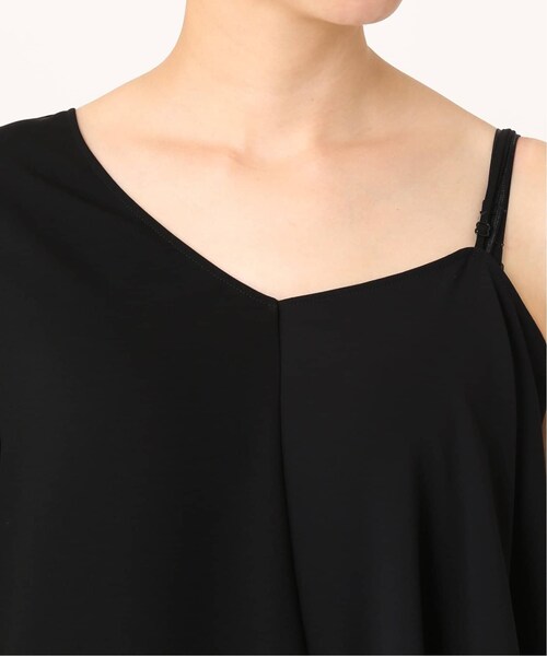 AP STUDIO（エーピーストゥディオ）の「アシンメトリーブラウス（トップス・ブラック/フリー/在庫あり）」の9枚目の写真