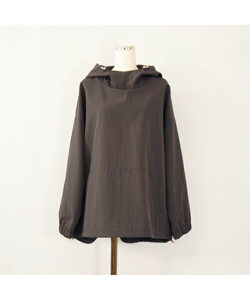 enough for me（イナフフォーミー）の「裏地付きマウンテンパーカー（マウンテンパーカー・レディース・ホワイト/ベージュ/グレー・フリー）」の2枚目の写真