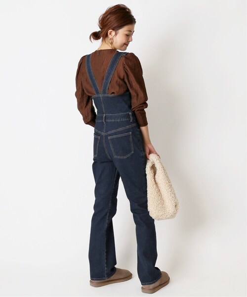 U by SPICK&SPAN（ユーバイスピックアンドスパン）の「U-ginal タイトデニムオールインワン3◆（パンツ・ブラック/34/36/38/(001)/在庫なし）」の13枚目の写真