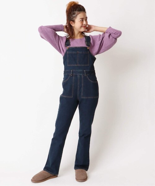 U by SPICK&SPAN（ユーバイスピックアンドスパン）の「U-ginal タイトデニムオールインワン3◆（パンツ・ブラック/34/36/38/(001)/在庫なし）」の14枚目の写真