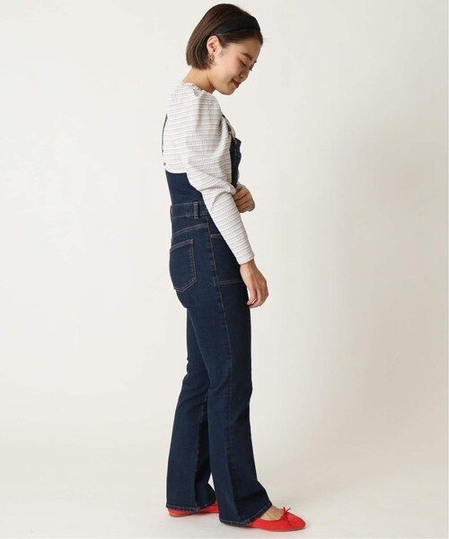 U by SPICK&SPAN（ユーバイスピックアンドスパン）の「U-ginal タイトデニムオールインワン3◆（パンツ・ブラック/34/36/38/(001)/在庫なし）」の6枚目の写真