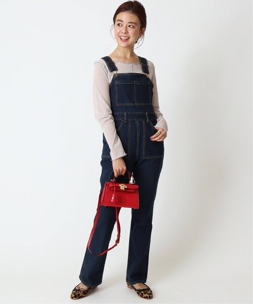 U by SPICK&SPAN（ユーバイスピックアンドスパン）の「U-ginal タイトデニムオールインワン3◆（パンツ・ブラック/34/36/38/(001)/在庫なし）」の10枚目の写真