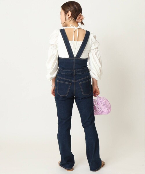 U by SPICK&SPAN（ユーバイスピックアンドスパン）の「U-ginal タイトデニムオールインワン3◆（パンツ・ブラック/34/36/38/(001)/在庫なし）」の9枚目の写真