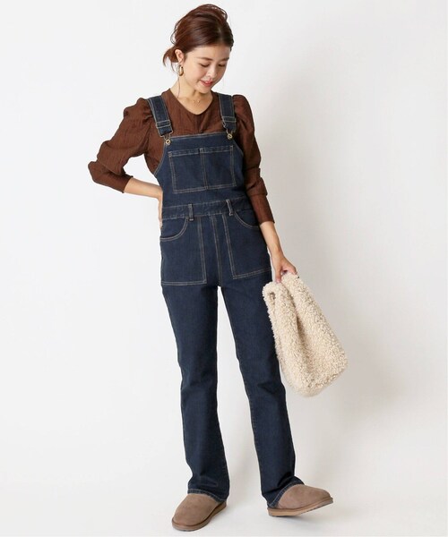 U by SPICK&SPAN（ユーバイスピックアンドスパン）の「U-ginal タイトデニムオールインワン3◆（パンツ・ブラック/34/36/38/(001)/在庫なし）」の11枚目の写真