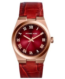 MICHAEL KORS | MICHAEL Michael Kors Michael Kors 'Channing' Leather Strap Watch, 38mm(アナログ腕時計)