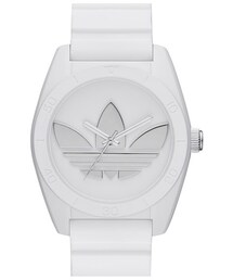 adidas | adidas Originals 'Santiago' Silicone Strap Watch, 42mm(アナログ腕時計)