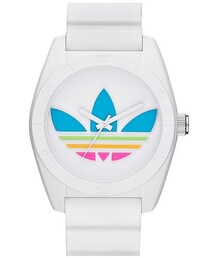 adidas | adidas Originals 'Santiago' Silicone Strap Watch, 42mm(アナログ腕時計)