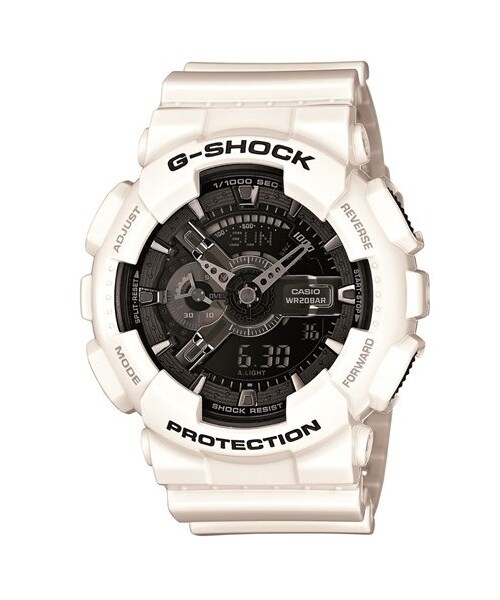 G-SHOCK（ジーショック）の「G-Shock 'X-Large Ana-Digi' Watch, 55mm（アナログ腕時計・White/ Black）」の3枚目の写真
