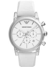EMPORIO ARMANI | Emporio Armani Chronograph Silicone Strap Watch, 41mm(アナログ腕時計)