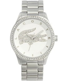 LACOSTE | Lacoste 'Victoria' Crystal Bezel Logo Bracelet Watch, 40mm(アナログ腕時計)