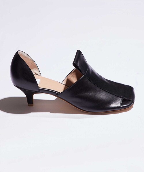 ELIN（エリン）の「スクエアトゥセパレートパンプス（シューズ・レディース・BLACK/BEIGE・XS/S/M）」の13枚目の写真