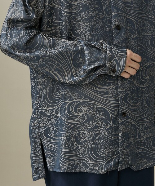 ETHOSENS（エトセンス）の「WAVE PATTERN SHIRT（）」 - WEAR
