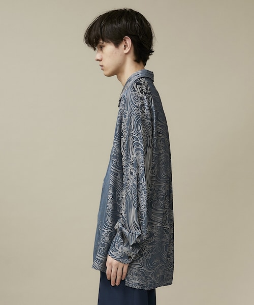 ETHOSENS（エトセンス）の「WAVE PATTERN SHIRT（）」 - WEAR