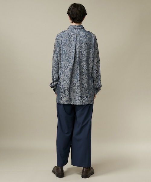 ETHOSENS Wave pattern パンツ シャツセットアップ ETHOSENS（エトセンス）の「WAVE PATTERN SHIRT（）」 - WEAR