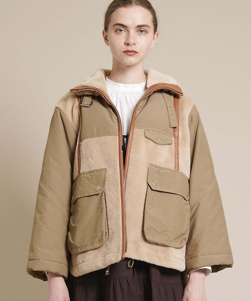 美品 muller of yoshiokubo ミュラーオブヨシオクボ ブルゾン muller of yoshiokubo/ミュラーオブヨシオクボ】マグノリアブルゾン