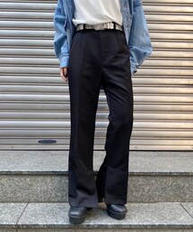 PAGEBOY | サイドスリットフレアパンツ(パンツ)