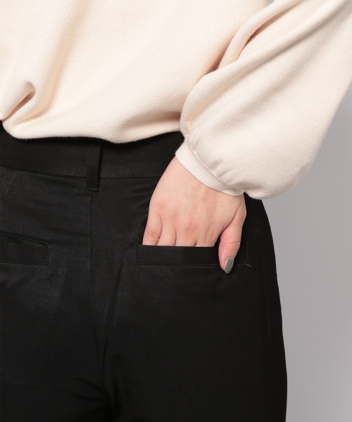 PAGEBOY(ページボーイ)の「サイドスリットフレアパンツ(パンツ・レディース・ブラック/グレージュ/ワインレッド・S/M)」の16枚目の写真
