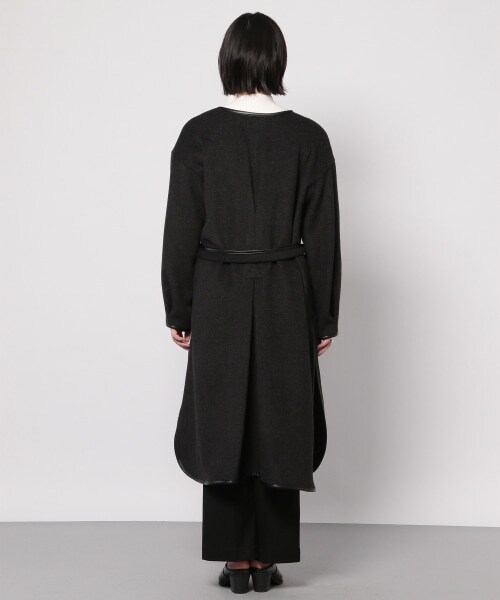 PAGEBOY（ページボーイ）の「【WEB先行予約】Ｗフェイスパイピングコート（ジャケット/アウター・レディース・ブラック/グレージュ・F）」の14枚目の写真