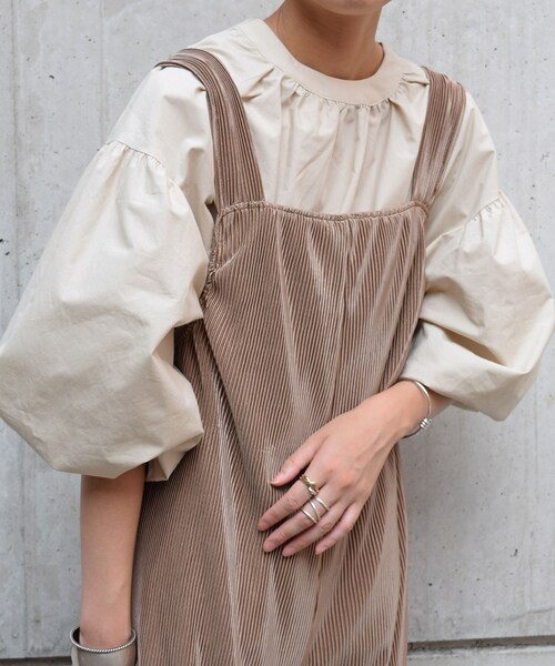 no brand（ノーブランド）の「プリーツオールインワン（その他パンツ・レディース・その他）」の3枚目の写真