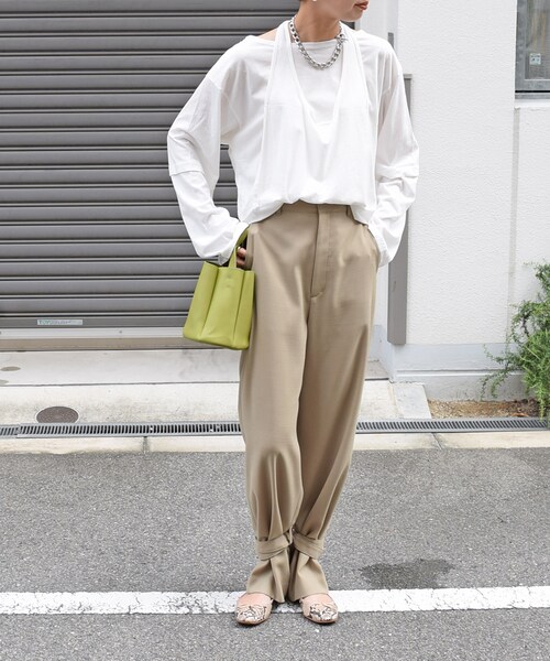no brand(ノーブランド)の「ホルターレイヤードロンTEE(Tシャツ/カットソー・レディース・その他)」の3枚目の写真