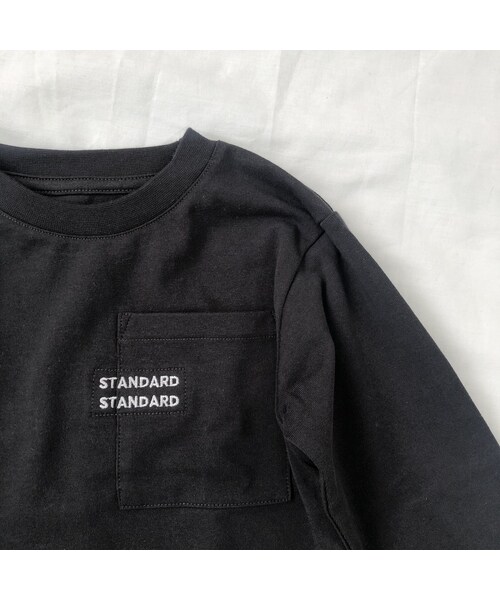 cache cache（カシュ カシュ）の「ARCH&LINE STANDCOTTON PK  TEE　 size1.2.4（Tシャツ/カットソー・キッズ・その他）」の3枚目の写真