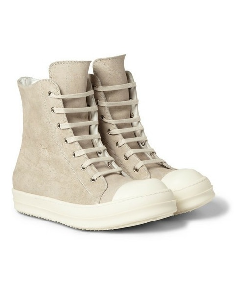 Rick Owens Ramones Treated-Leather 