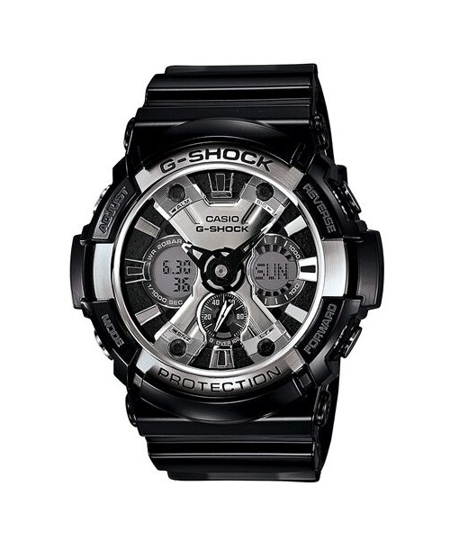 G-SHOCK(ジーショック)の「G-Shock 'X-Large' Dual Movement Watch, 55mm(アナログ腕時計・Black)」の3枚目の写真