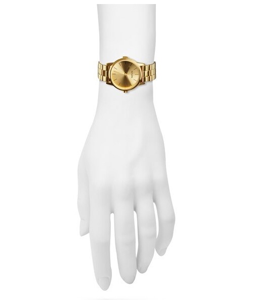 NIXON（ニクソン）の「Nixon 'The Small Kensington' Bracelet Watch, 30mm（アナログ腕時計・Gold）」の2枚目の写真