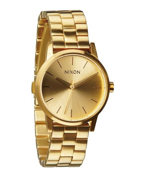 NIXON（ニクソン）の「Nixon 'The Small Kensington' Bracelet Watch, 30mm（アナログ腕時計・Gold）」の3枚目の写真