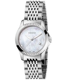 GUCCI | Gucci 'G Timeless' Small Diamond Bracelet Watch, 27mm(アナログ腕時計)