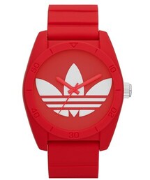 adidas | adidas Originals 'Santiago' Silicone Strap Watch, 42mm(アナログ腕時計)