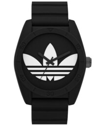 adidas | adidas Originals 'Santiago' Silicone Strap Watch, 42mm(アナログ腕時計)