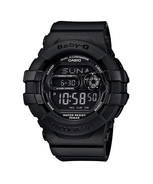 BABY-G（ベイビージー）の「Baby-G 'Dual Illuminator' Digital Watch, 42mm（アナログ腕時計・Black）」の2枚目の写真