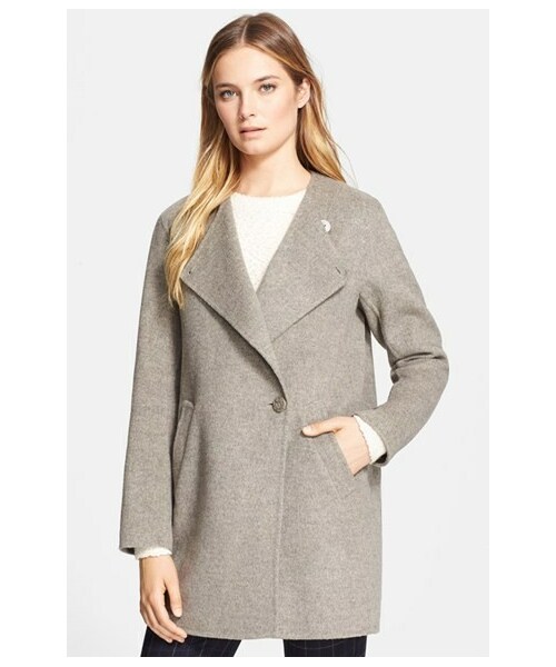 theory(セオリー)の「Theory 'Nyma' Coat(ジャケット/アウター・Taupe Melange・Regular Large/Regular Petite/Regular Medium/Regular Small)」の4枚目の写真