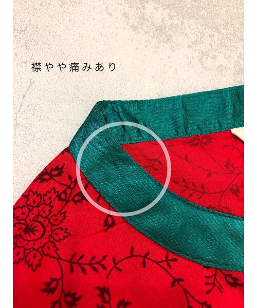 USED（ユーズド）の「Kari gari china design  red tunic-1336-8（チュニック・レディース・その他）」の14枚目の写真