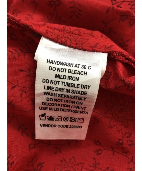 USED（ユーズド）の「Kari gari china design  red tunic-1336-8（チュニック・レディース・その他）」の12枚目の写真