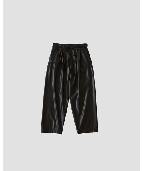 【新品未使用】ryo takashima Fake Leather Pants