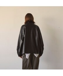 ジャケット・アウター RYO TAKASHIMA leather over sleeve jacket ジャケット・アウター RYO TAKASHIMA leather over sleeve