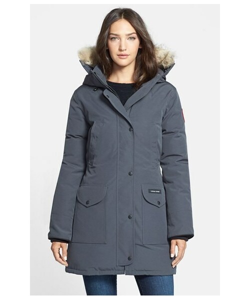 trillium fur trim parka